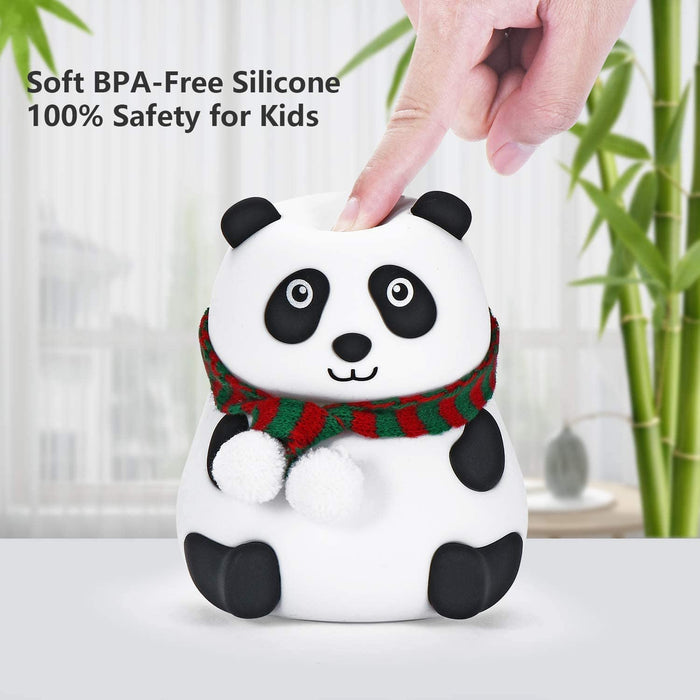 Panda Touch Silicone Lamp with 7 Lights