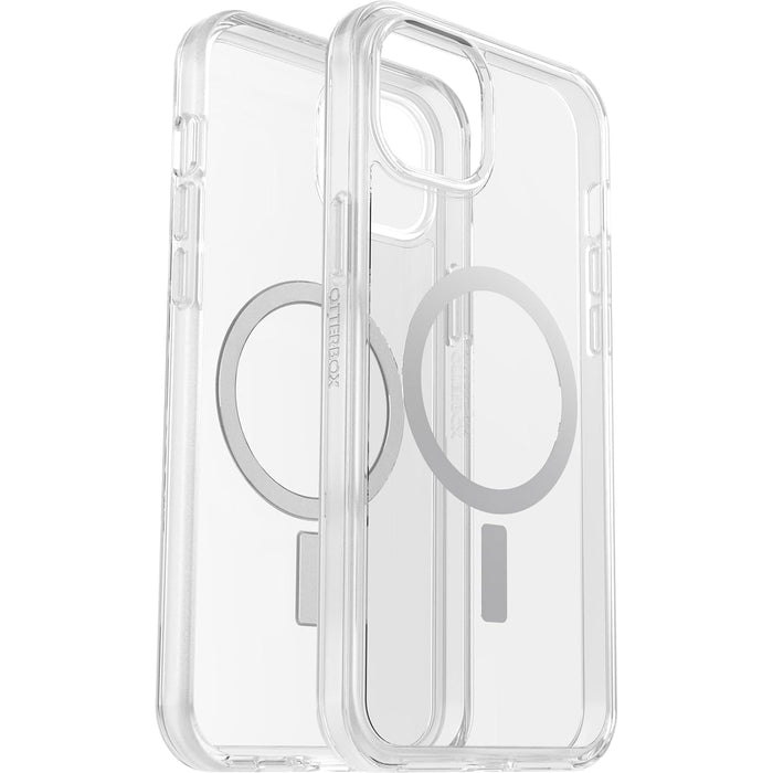 OtterBox SYMMETRY Series+ CLEAR Antimicrobial Case with MagSafe for iPhone 15 Series