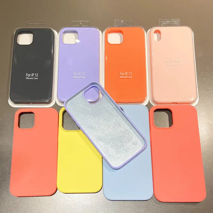 Premium Silicone Case For iPhone 14 & 15 Series