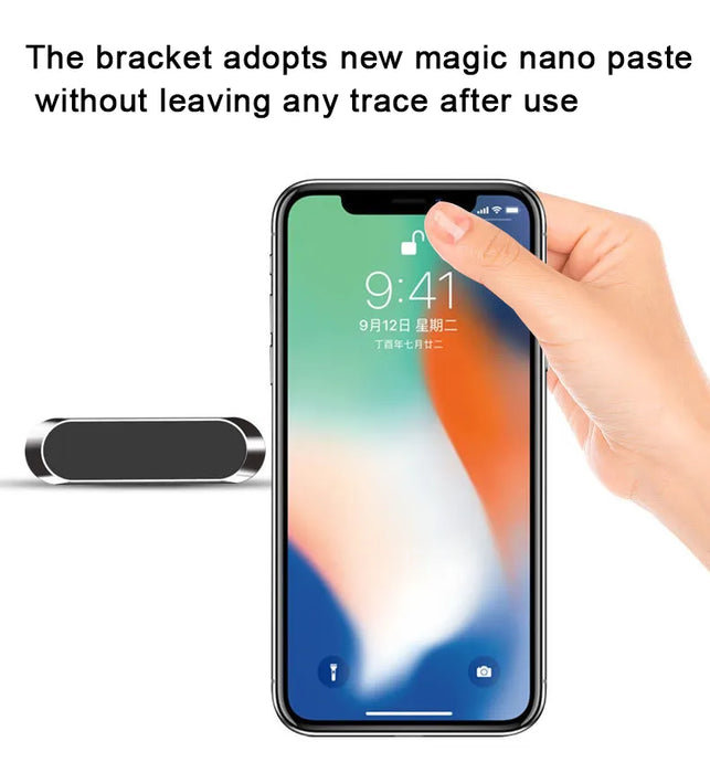 Slim Strap Magnetic Car Phone Holder